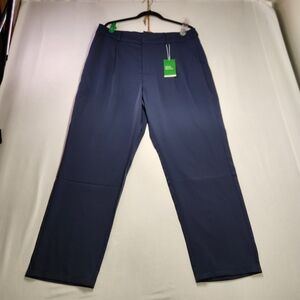 ⭐️NWT Halara High Waisted Straight Leg Pants Blue XL | Workwear Office Business
